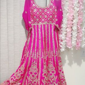Designer Indian wear floor length party wear dress